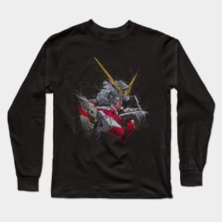 Unicorn Gundam RX-0 Scribble Artwork Long Sleeve T-Shirt